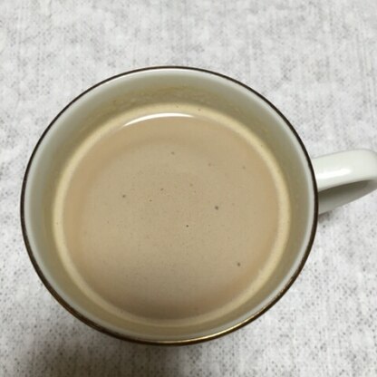 とても優しい味で癒されました(*^^*)黒糖もきな粉もよく使いますが、コーヒー牛乳に入れるのは思いつきませんでした(*^^*)レシピありがとうございます☆